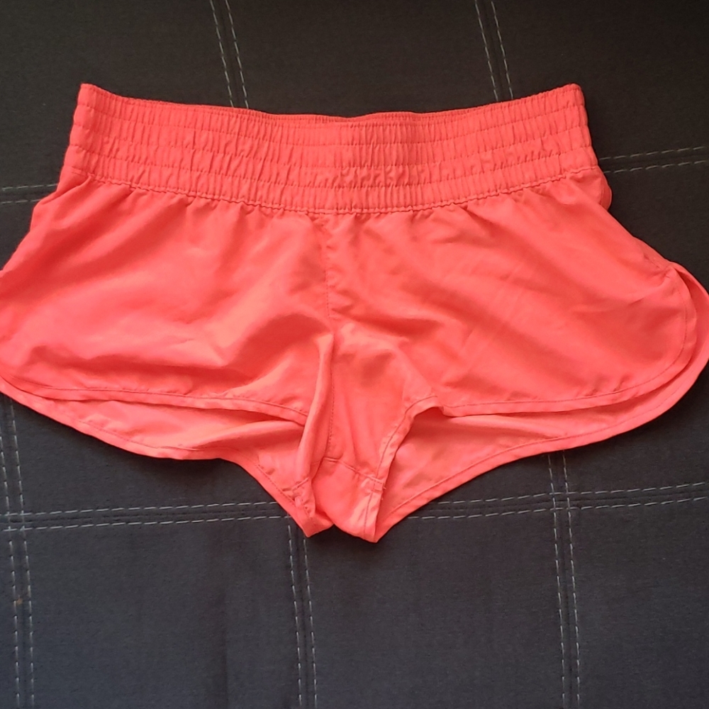 Hot pink shorts